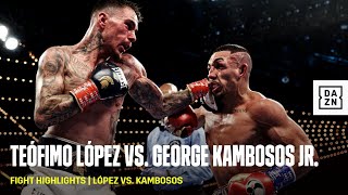 FIGHT HIGHLIGHTS  Teófimo López vs George Kambosos Jr [upl. by Eendyc]