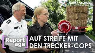 MIT DEN TRECKERCOPS AUF STREIFE  Gefahr auf der Landstraße  Reportage  Kamera Zwei [upl. by Gala]