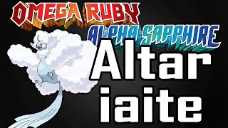 ALTARIAITE Location 【How to get Mega Altaria Stone】 Pokemon Omega Ruby Alpha Sapphire [upl. by Kragh]