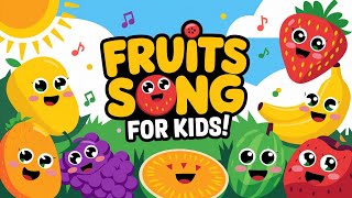 Fruits Song for Kids in Hindi fruit kids poem  Fun Hindi Rhymes for Children [upl. by Aramoy]