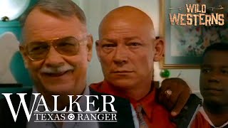 Walker Texas Ranger  Walkers Crews Double DoubleCross ft Chuck Norris  Wild Westerns [upl. by Urbannal664]