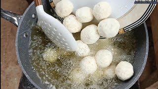 How To Make Ghanaian Cassava Balls  Agbelikaklo  Snack  Cassava Balls Recipe  Ghana Food [upl. by Nayd]