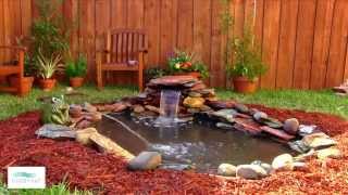 How to Add a Small Waterfall to Your Pond [upl. by Kavanaugh]