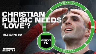 Christian Pulisic NEEDS to be NURTURED  Ale Moreno on AC Milans star  ESPN FC [upl. by Schertz15]