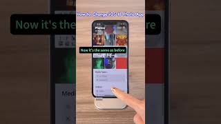 😯Cómo cambiar la aplicación de fotos de iOS 18shorts [upl. by Yeneffit]