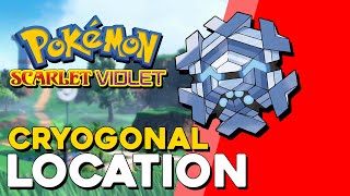 Pokemon Scarlet amp Violet Cryogonal Location [upl. by Bogoch133]