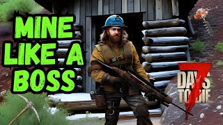 The ULTIMATE Mining Guide in 7 Days to Die Console Version Tutorial  xbox playstation ps4 ps5 [upl. by Allsun992]