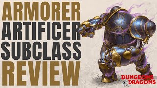 Armorer Artificer  DampD 5e Subclass Series [upl. by Magas]