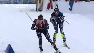 DOROTHEA WIERER 1Platz 15 km Einzel Ruhpolding 2016 [upl. by Eseneg]