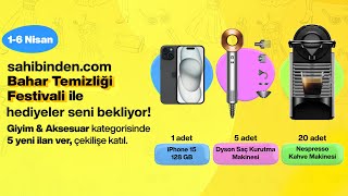 sahibindencom Bahar Temizliği Festivali başladı [upl. by Karol979]