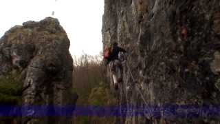 Höhenglücksteig Hersbrucker Schweiz  Klettersteigbegehung via ferrata [upl. by Solhcin94]