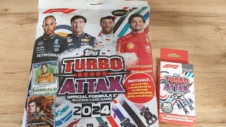 Topps Turbo Attax Formula 1 2024 erste EindrückeStarterpack [upl. by Yot891]