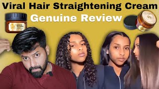 I tried Viral Hair Straightening Keratin Mask amp Got unexpected Results 🔥 Shadhik Azeez [upl. by Anerak]