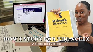 HOW IM STUDYING FOR THE NCLEX PN 2024 I KAPLAN amp MARK KLIMEK I STUDY SCHEDULE amp PLAN [upl. by Ennaitsirhc]