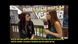 Cher Lloyd dit quotBonjourquot en interview à Montréal VOSTFR [upl. by Gisela924]