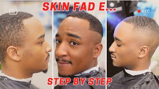 Bald Fade Haircut Barber Tutorial Skin Fade [upl. by Burty335]