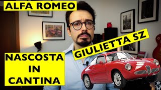 Alfa Romeo Giulietta SZ  Ritrovata in cantina [upl. by Yellas916]