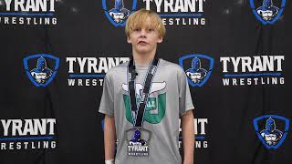 Zachary Paris  2024 East Penn Duals Outstanding Wrestler  CT Whales [upl. by Nyllewell]