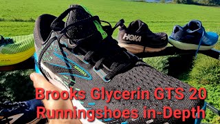 Brooks Glycerin GTS 20 Runningshoes inDepth Test Review [upl. by Arah]