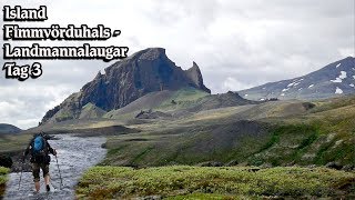 Von Skogar über Fimmvörduhals nach Landmannalaugar Tag 3 [upl. by Purity]