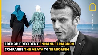 France abaya ban Macrons interview with YouTuber Hugo Travers [upl. by Gil]