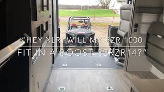 XLR Toy Hauler Fits RZR 1000 in Boost 32RZR14 [upl. by Harri515]