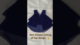 New ideas of simple cutting top design😱 [upl. by Niarfe]