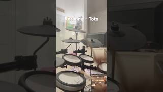 RosannaToto practice drumcover [upl. by Otter]