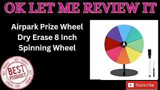 Reviewing Airpark 8 inch Prize Wheel [upl. by Livvyy]