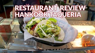 Restaurant Review  Hankook Taqueria  Atlanta Eats [upl. by Ainos]