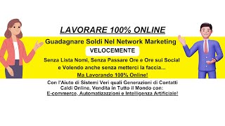 Opportunità100Online httpssuccessoinarrestabilecomopportunitadiguadagno100onlinemaxbatta [upl. by Oribella]