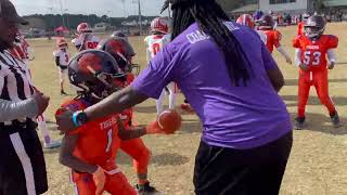 Battlefield Turkey Bowl North Henry Tigers 9U Beats North Henry Tigers 10U North Henry [upl. by Mylan]