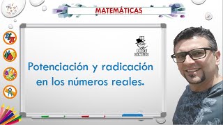 Potenciación y radicación en los números reales [upl. by Albarran]