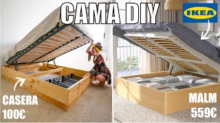 8 ¡Aprende a Construir una Cama Canapé de Madera Casera Barata y Abatible [upl. by Nahaj]