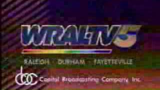 WRALTV Channel 5 Raleigh NC Signoff from Summer 1993 [upl. by Wagshul]