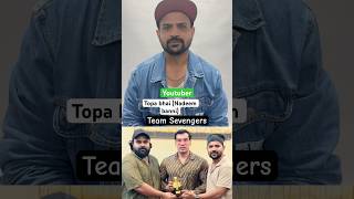 Youtuber Topa bhai ka Hair Transplant hair sevengers sevengersofficial youtuber shorts [upl. by Meagan]