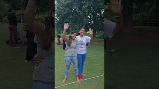 Three Legged Race 🏃🏃 challenge competition race ytshorts yt bff viral fitness befit fit [upl. by Eecyal234]