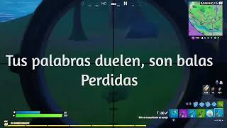 puñales  Errece letra fortnite [upl. by Elitnahc]