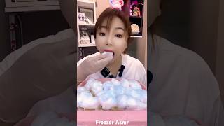 Squeaky freezer frost ice eating asmr [upl. by Alessig]