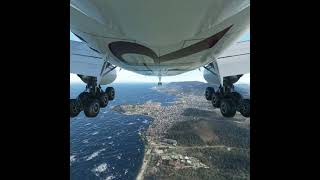 Greece 🇬🇷  Lesvos Mytilene Airportquot Landing 🛬 Of B777 [upl. by Nnylyram]