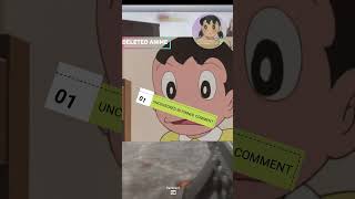 Q Taro Deleted Scene  Doraemon Shizuka Like Girl Part 7 funny doraemon anime [upl. by Aisac]