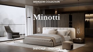 BEDROOM COLLECTION  MINOTTI  ENSCAPE [upl. by Valaria]