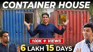 Container House से बचाये Time and Money  जानिए पूरा Process  Is it Safe [upl. by Cirnek533]