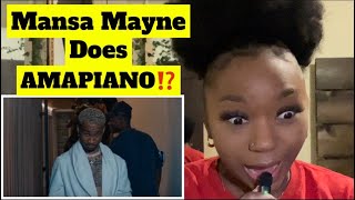 MANSA MAYNE MAKES SOUTH AFRICAN AMAPIANO Mansa Mayne  Kuzoba Mnandi REACTION [upl. by Aivizt]