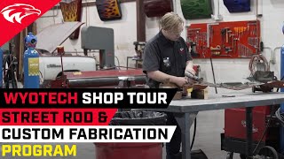 WyoTech Shop Tour Street Rod Program [upl. by Gino]