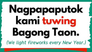 35 ENGLISHTAGALOG PHRASES  Filipino Preposition TUWING Every  Every time  Whenever [upl. by Poll596]