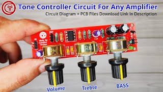 Super Bass Treble volume control circuit for any Amplifier [upl. by Woothen]