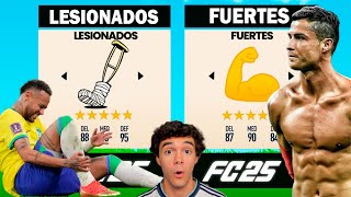 ¡JUGADORES DE CRISTAL vs LOS MAS FUERTES en FIFA [upl. by Hwu]