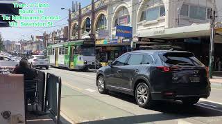 Trams at Glenferrie Station [upl. by Dorin]