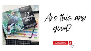 Zenacolors watercolor pencils [upl. by Vivienne]